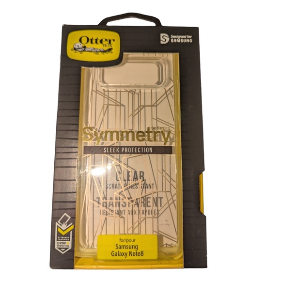 OTTERBOX Symmetry Series Clear Graphics Samsung Galaxy Note8 Read Description W4 - Picture 1 of 4